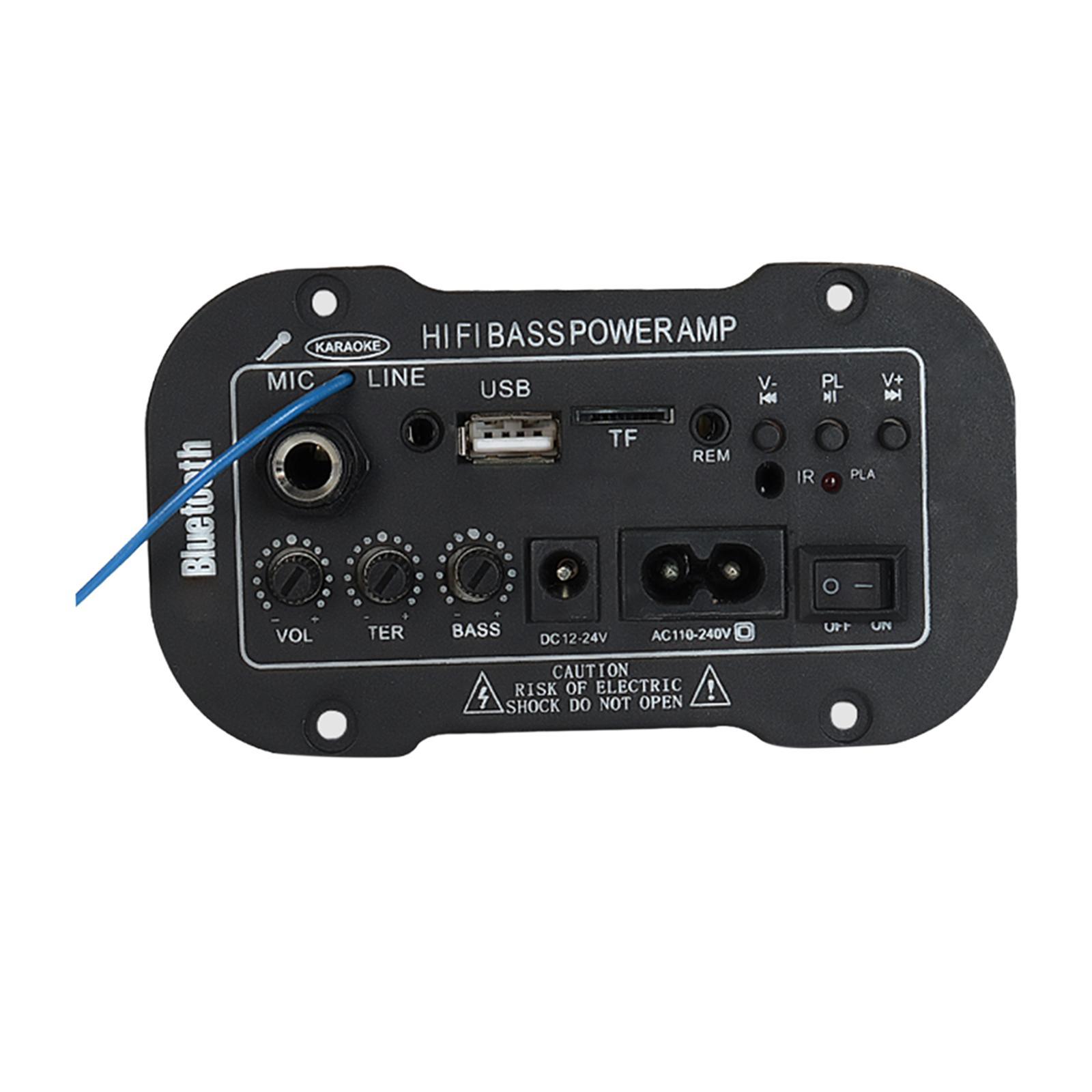 Bass Power  AMP Radio TF/USB Player DIY for Home Theater 220V