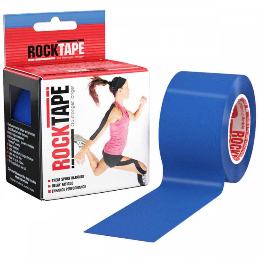 Băng dán cơ thể thao Rocktape Korea - Blue