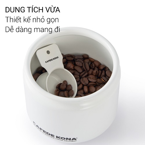 Hủ lọ inox tráng men sứ 250g