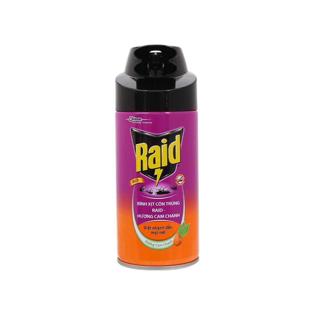 BÌNH XỊT CÔN TRÙNG RAID 300ML ĐỦ MÙI CHÍNH HÃNG