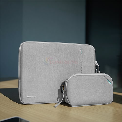 Túi chống sốc Tomtoc Versatile-A13 Protective Laptop Sleeve with Accessory Pouch Mbook Pro/Air 13 inch A13-C12 - Hàng chính hãng