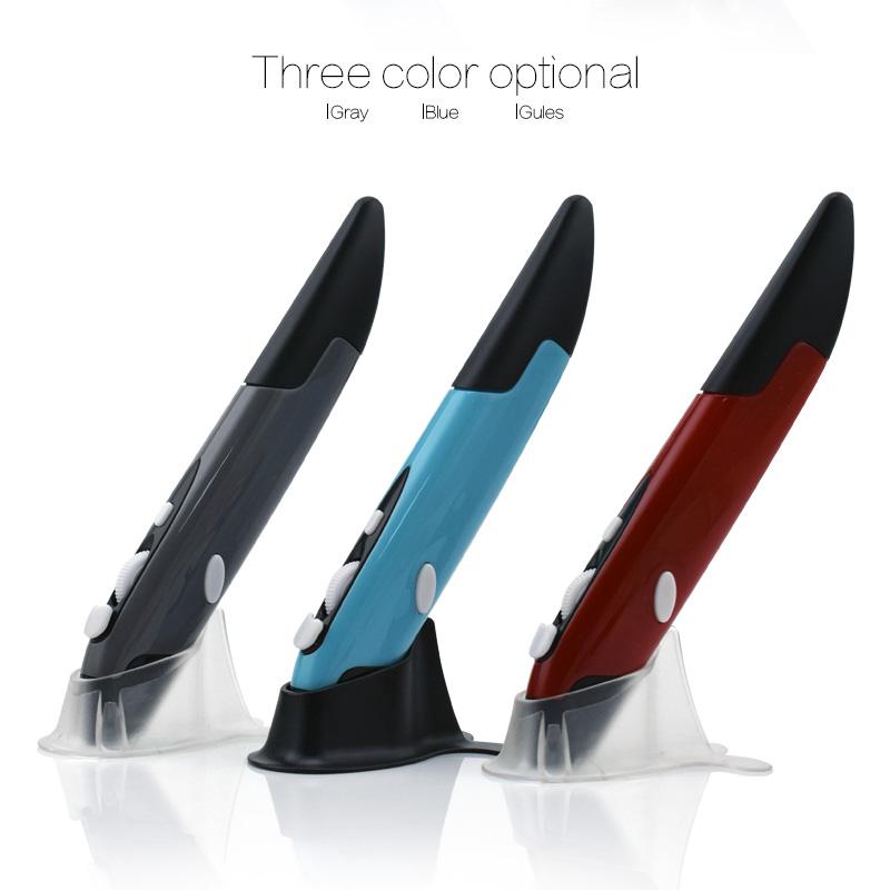2 trong 1 Mini Quang USB Không Dây Bút Chuột Con Trỏ Laser Có Thể Điều Chỉnh 500/1000 DPI cho MÁY TÍNH Xách Tay, Máy Tính Để Bàn PPT