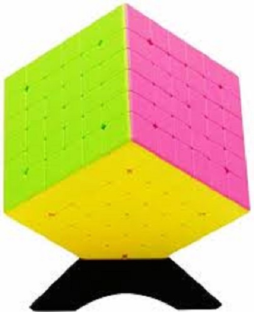 (GIÁ SẬP SÀN) Trò chơi rubik 6x6, 7x7 cực trơn hàng cao cấp không viền có hộp đựng chơi được ở tốc độ cao