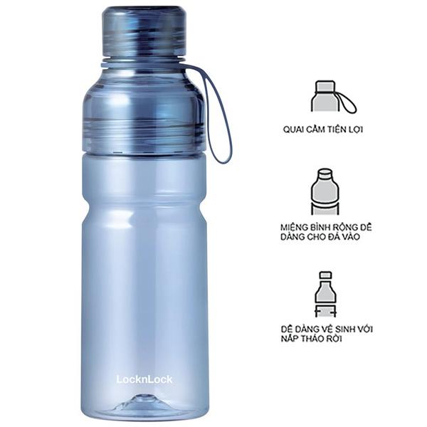 Bình Nhựa Sport Water 680 ml - LocknLock ABF770BLU