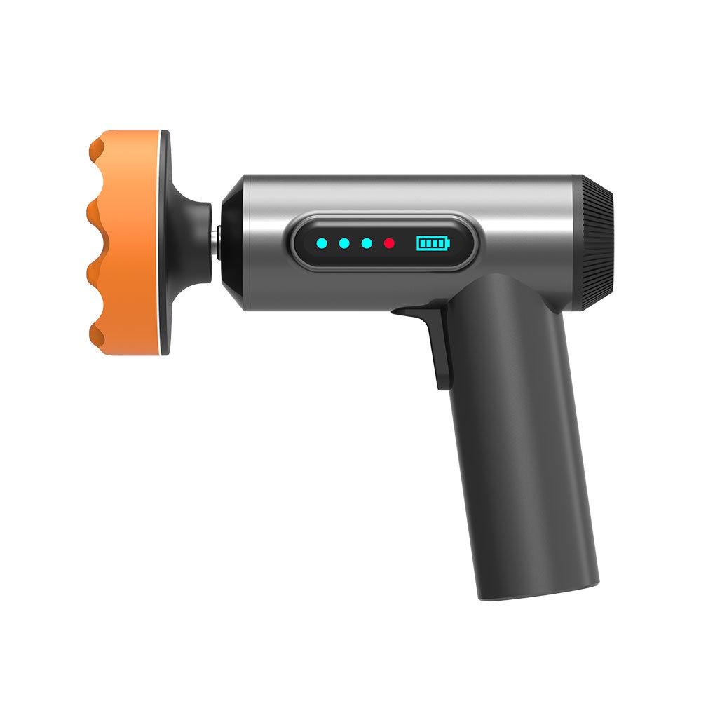 Máy Đánh Bóng Xe Hơi Không Dây Mini Kèm 3 Đầu Cọ Thay Thế Sạc USB Tiện Dụng