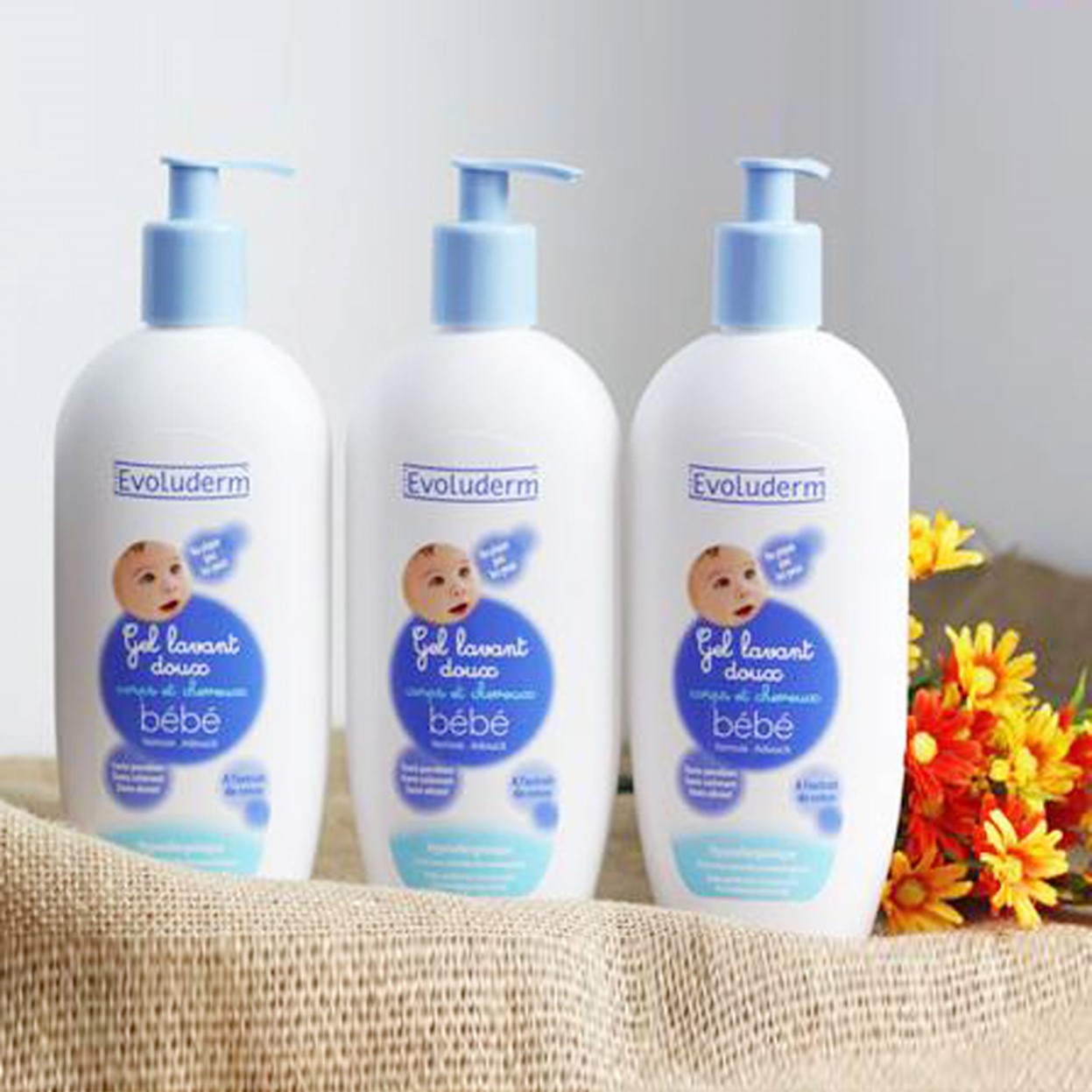Sữa Tắm Gội Evoluderm Dịu Nhẹ Cho Bé 500ml
