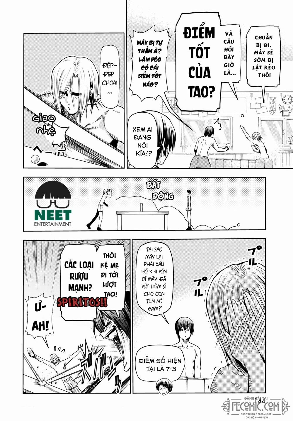 cô gái thích lặn - grand blue chapter 74.3 11