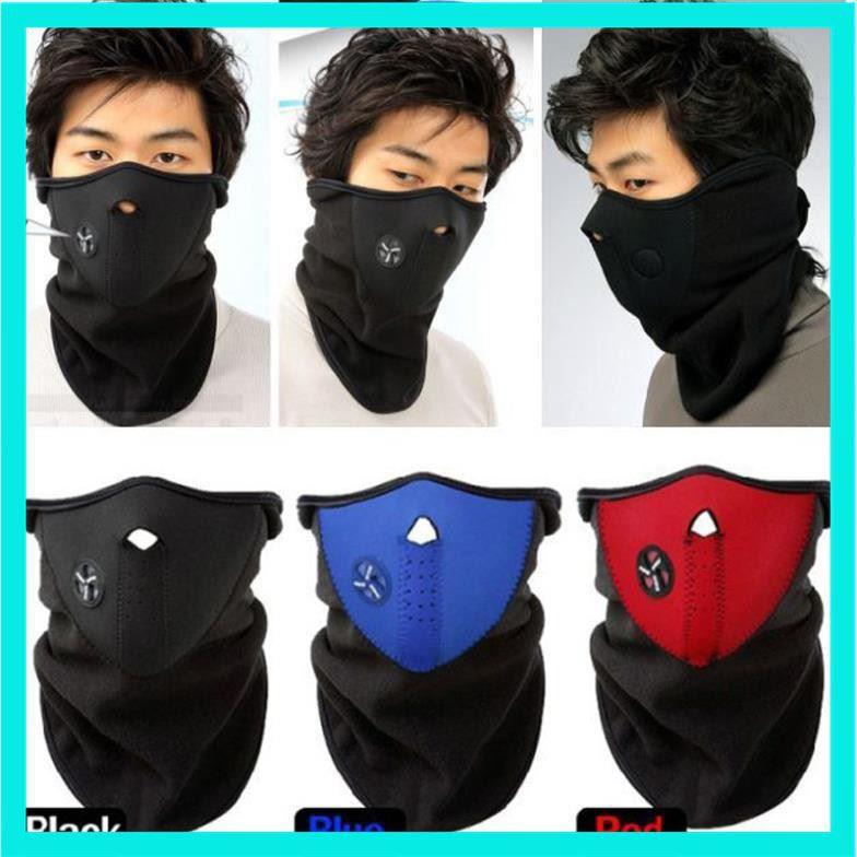 Khẩu trang ninja nửa mặt -Khẩu Trang Ninja Dành cho Dân Phượt