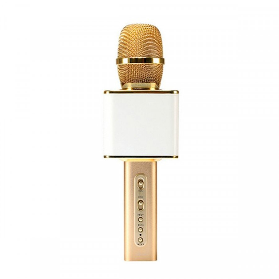 Mic Karaoke kiêm loa Bluetooth SD-08 - Có khe cắm thẻ nhớ và USB (Màu ngẫu nhiên)