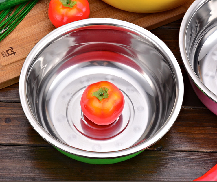 Bộ 3 bát inox nhiều kích cỡ khác nhau, Combo 3 bát inox tiện dụng
