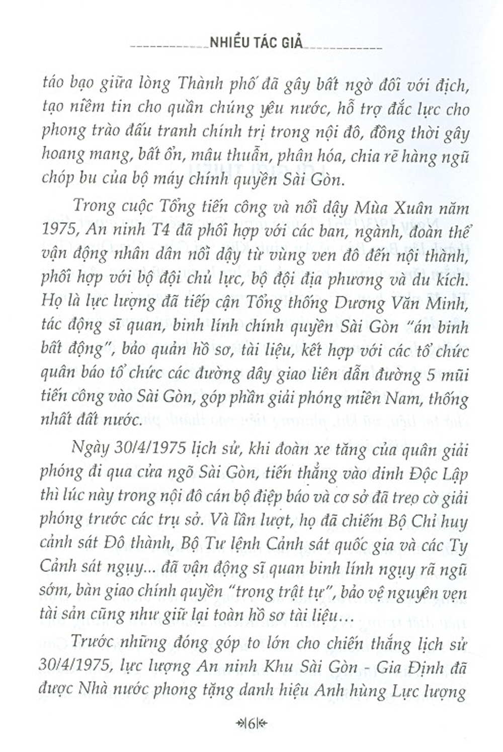 An Ninh Khu Sài Gòn - Gia Định: Những Trang Sử Hào Hùng