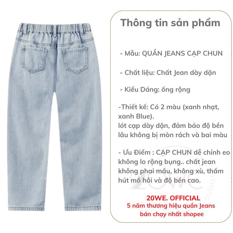Quần bò, Jean Baggy nam TR03 ống Suông, rộng style hàn quốc - Top xu hướng 2021