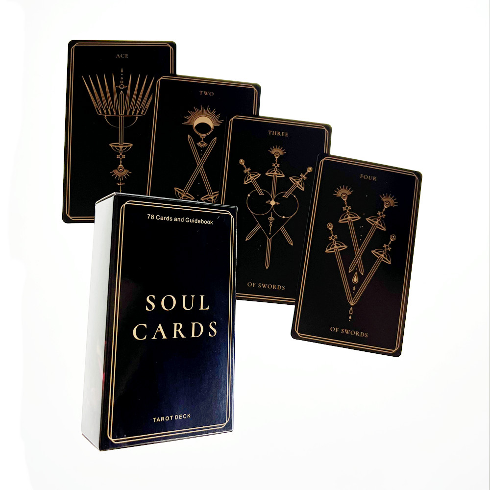 Bộ Bài Soul Cards Tarot Deck 78 Lá Bài 7x12 Cm Tặng Đá Thanh Tẩy