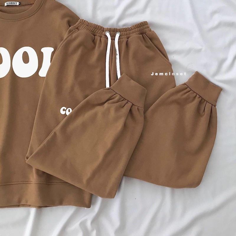 Sét COOL chất nỉ cotton dày TTS