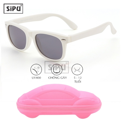 Mắt Kính Trẻ Em SiPU Chính Hãng Cao Cấp MK02 Chống UV400 + Chống gãy - Bé Trai Bé Gái