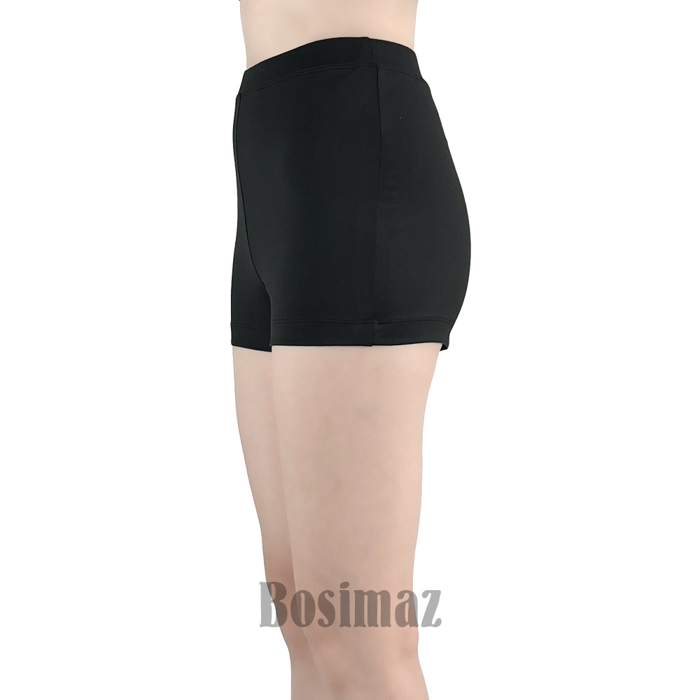 Quần Short Dance Nữ Bosimaz MS340 lưng thun cao tôn dáng, thun co giãn 4 chiều, vải đẹp dày, thoáng mát không xù lông