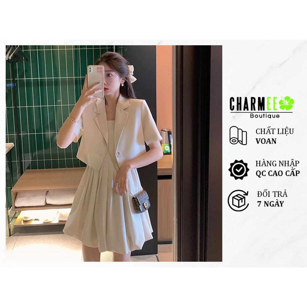Set áo 2 dây + áo khoác nhỏ