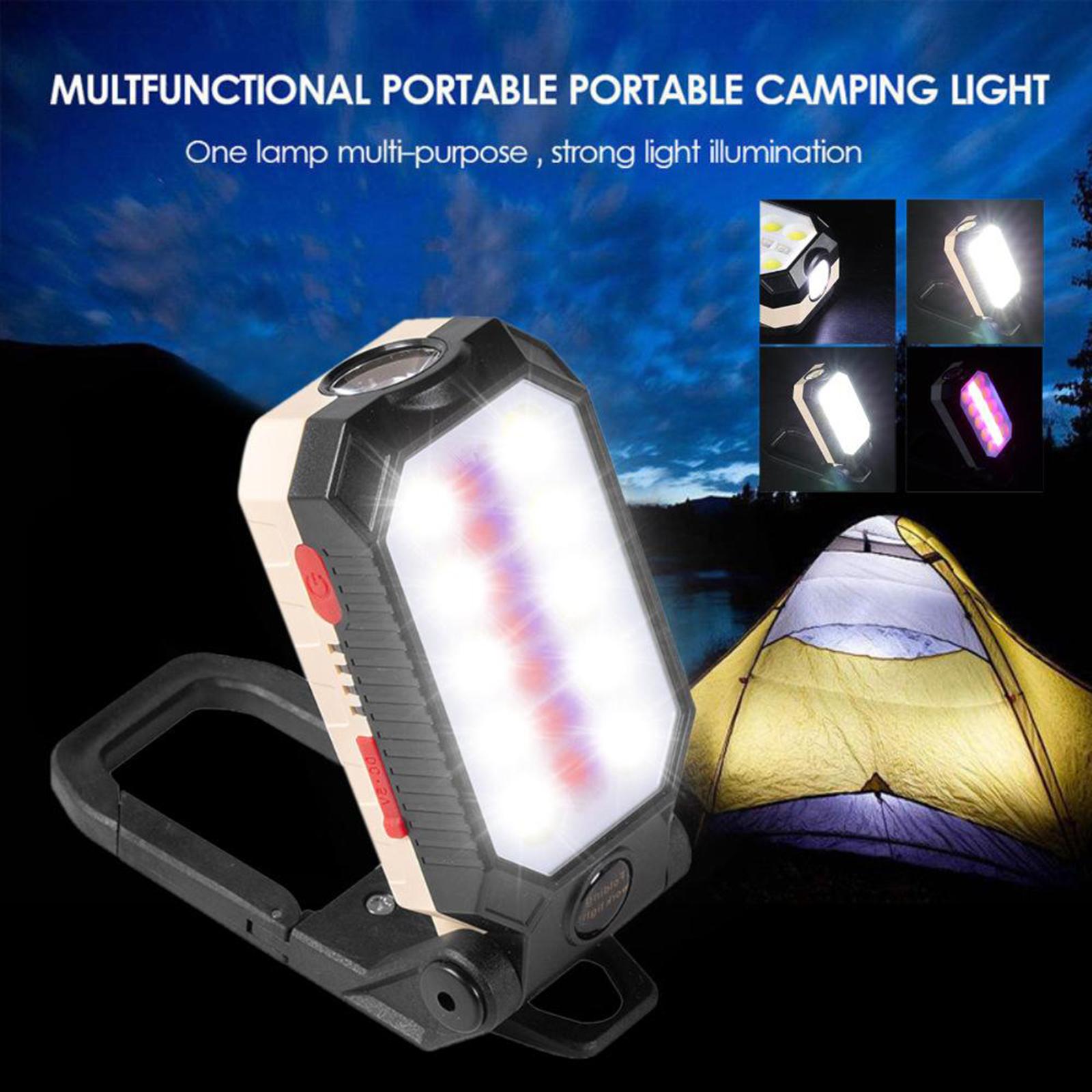 USB LED Work Light Magnetic Light with Magnetic Base for Home Workshop COB Small
