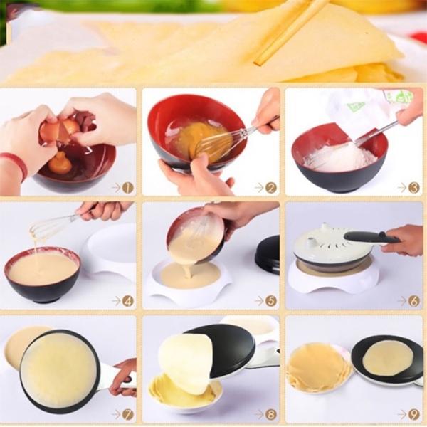 CHẢO LÀM BÁNH ĐA NĂNG , BÁNH TRÁNG , BÁNH CUỘN , BÁNH PANCAKE , BÁNH CREPE