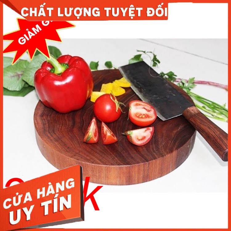 Thớt gỗ nghiến Cỡ 34-39cm chuẩn nghiến không mùn hàng dày dặn