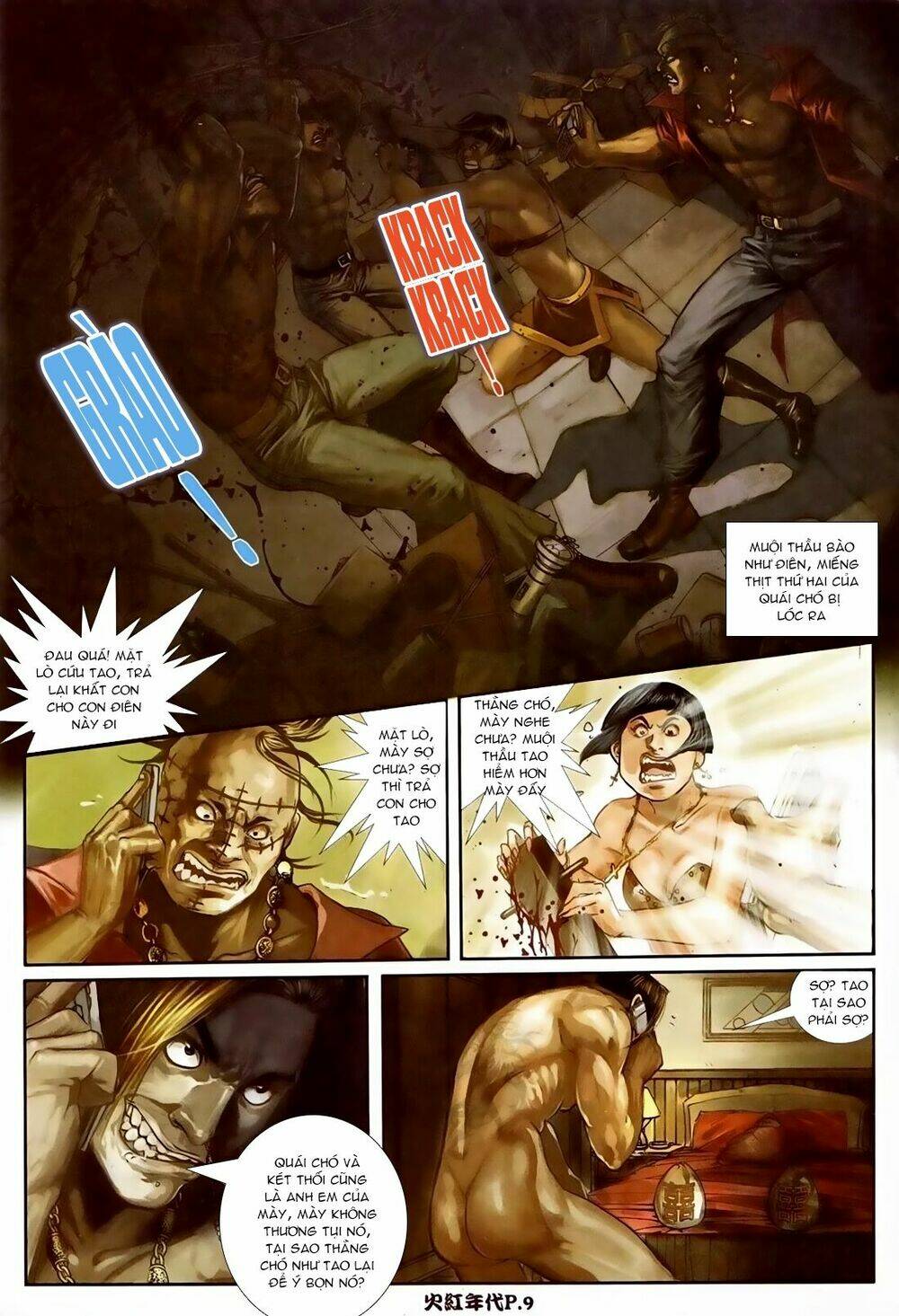 hỏa hồng niên đại hắc cốt đường chapter 84 7