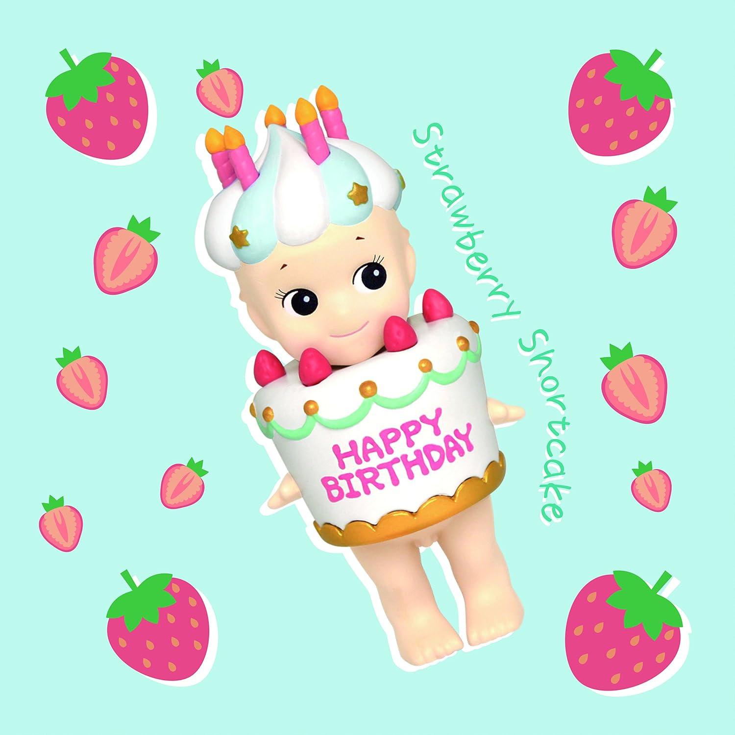 Blindbox Mô Hình Trang Trí Mini - Sonny Angel - Birthday Gift Series - Smiski