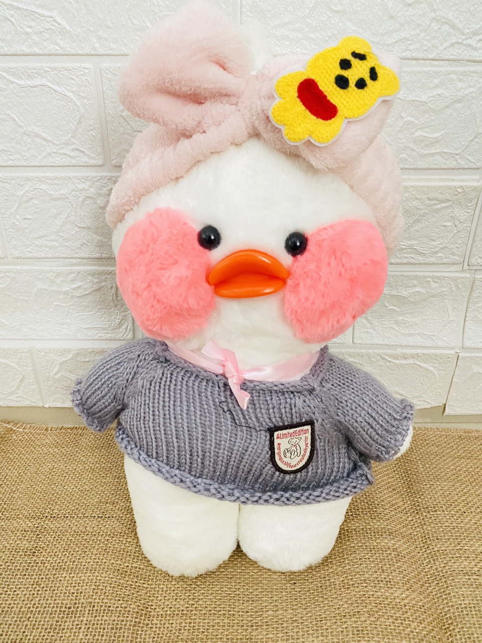 Vịt Má Hồng Lalafanfan Cao 39 cm mẫu AT02