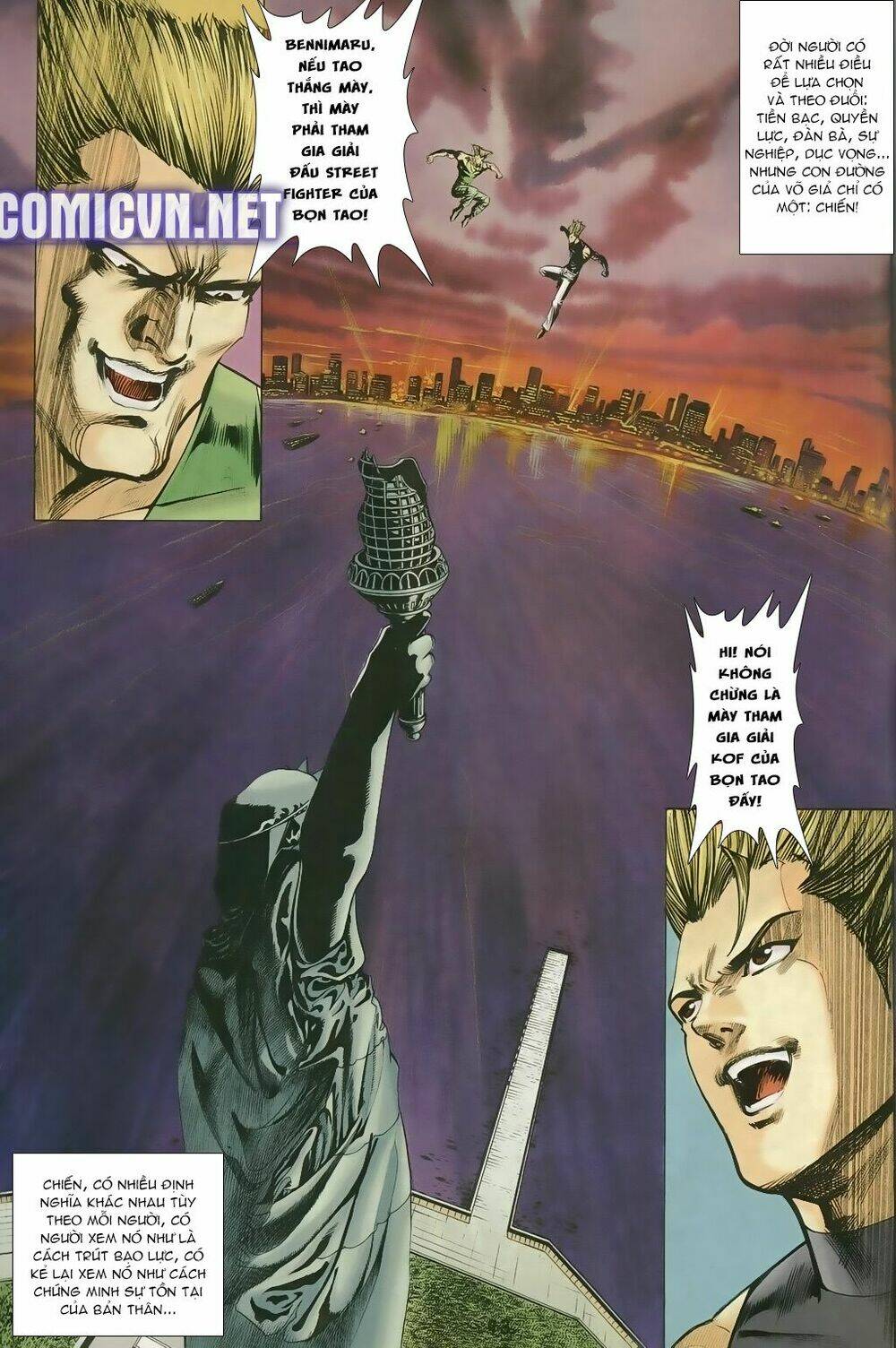 capcom vs snk ngoại truyện chapter 5 9