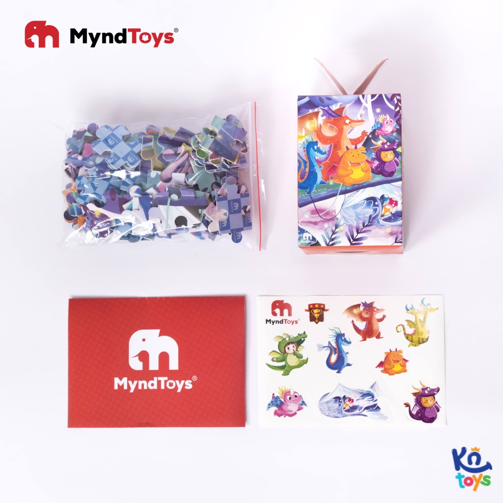 Đồ Chơi Xếp Hình MyndToys - Fantasy Puzzle (126 mảnh ghép cho Bé Từ 3 Tuổi)