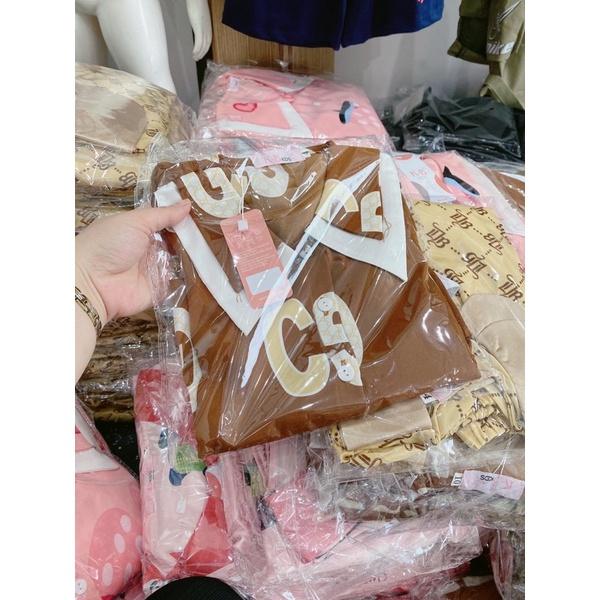 Pizama bé gái áo cộc quần dài 13_42kg