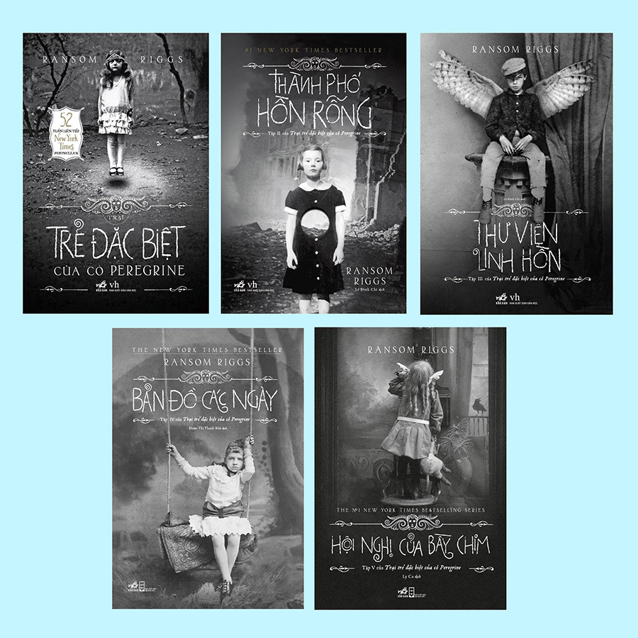 Combo "Trại trẻ đặc biệt của cô Peregrine" - RANSOM RIGGS 5 cuốn