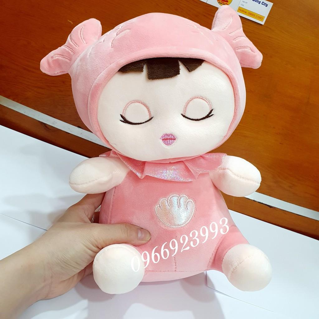 Gấu Bông Búp Bê Em Bé Nhắm Mắt Cao Cấp