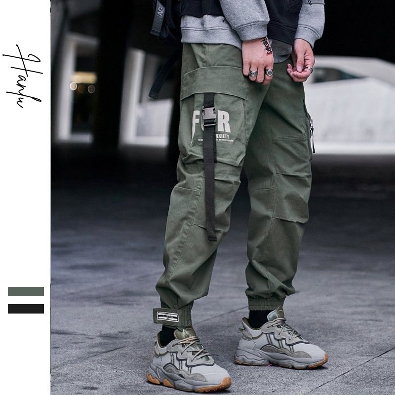 Quần jogger nam kaki túi hộp Aolang Green A5137 (Xanh)