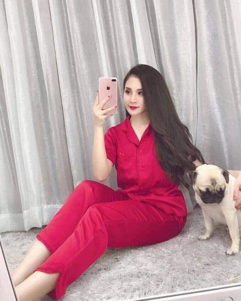 Bộ đồ ngủ lụa cao cấp mã SP 25112019