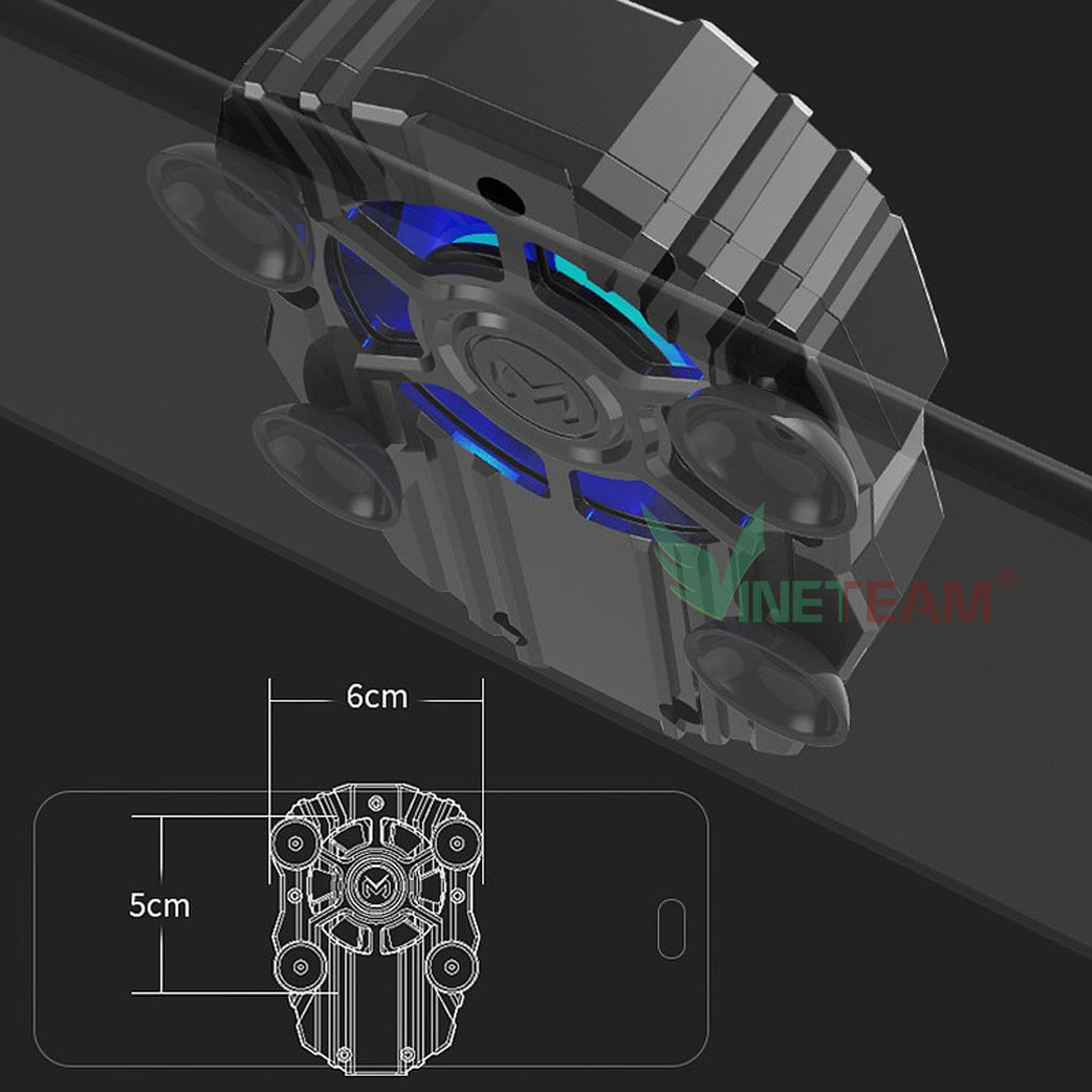 Quạt tản nhiệt điện thoại gaming sò lạnh Memo DL05/ DL01 / FL01 / FL06 phụ kiện chơi game - Hàng chính hãng