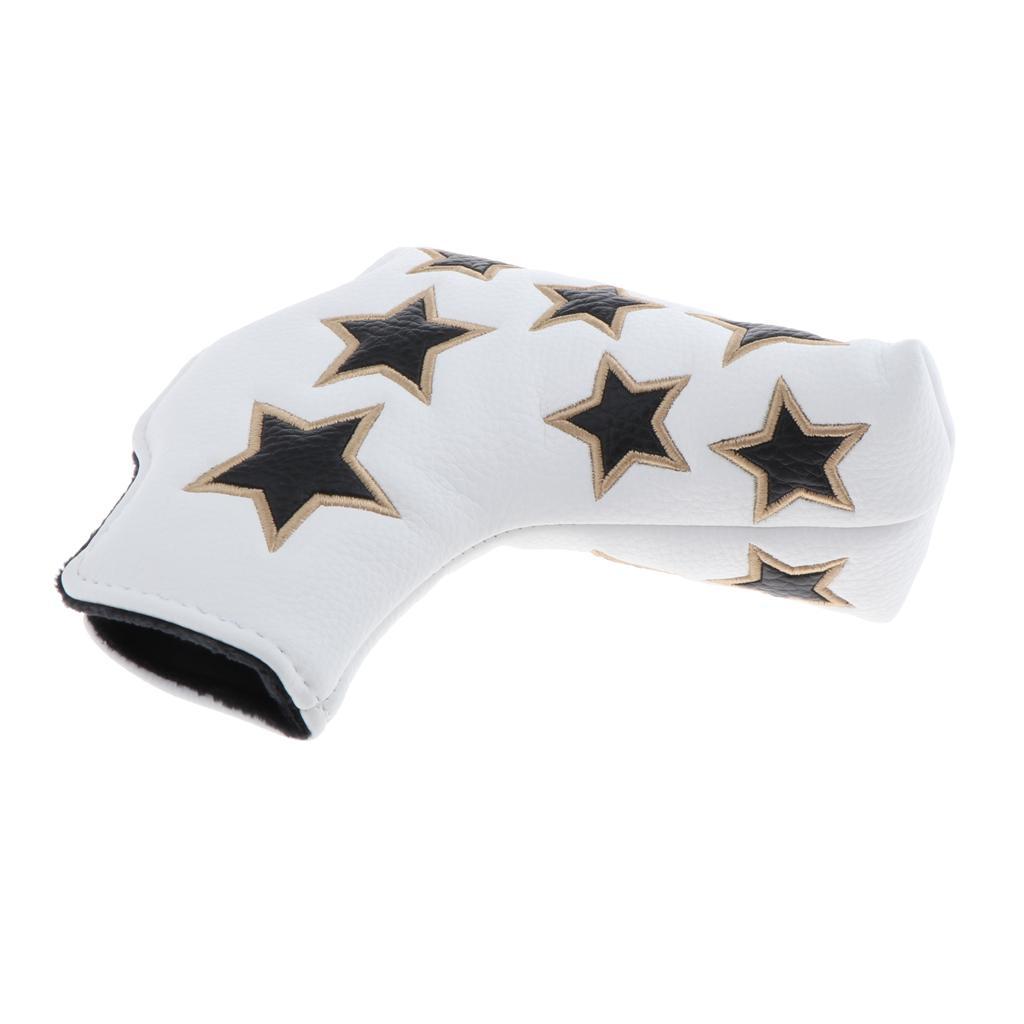 Waterproof Golf Putter Head Covers Blade PU Leather Club Headcover