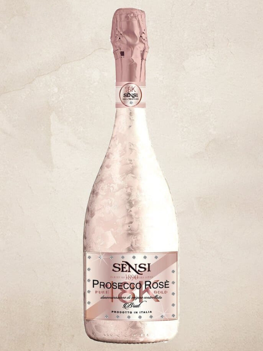 Vang Sủi Hồng Sensi 18K Prosecco Rose Rượu Vang Ý Sủi Hồng Nhập Khẩu Chính Hãng Fall In Love With MonteCarlo