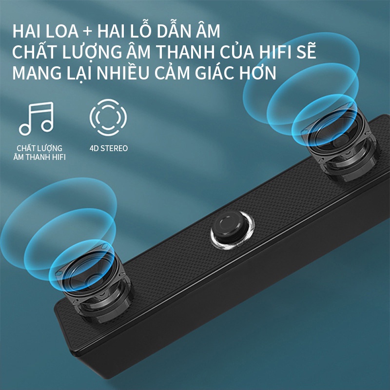 CÓ BLUETOOTH - Loa vi tính 2.0 để bàn E-350T Công Suất Lớn Dùng Cho Máy Vi Tính PC, Laptop, Tivi - JL - HÀNG CHÍNH HÃNG