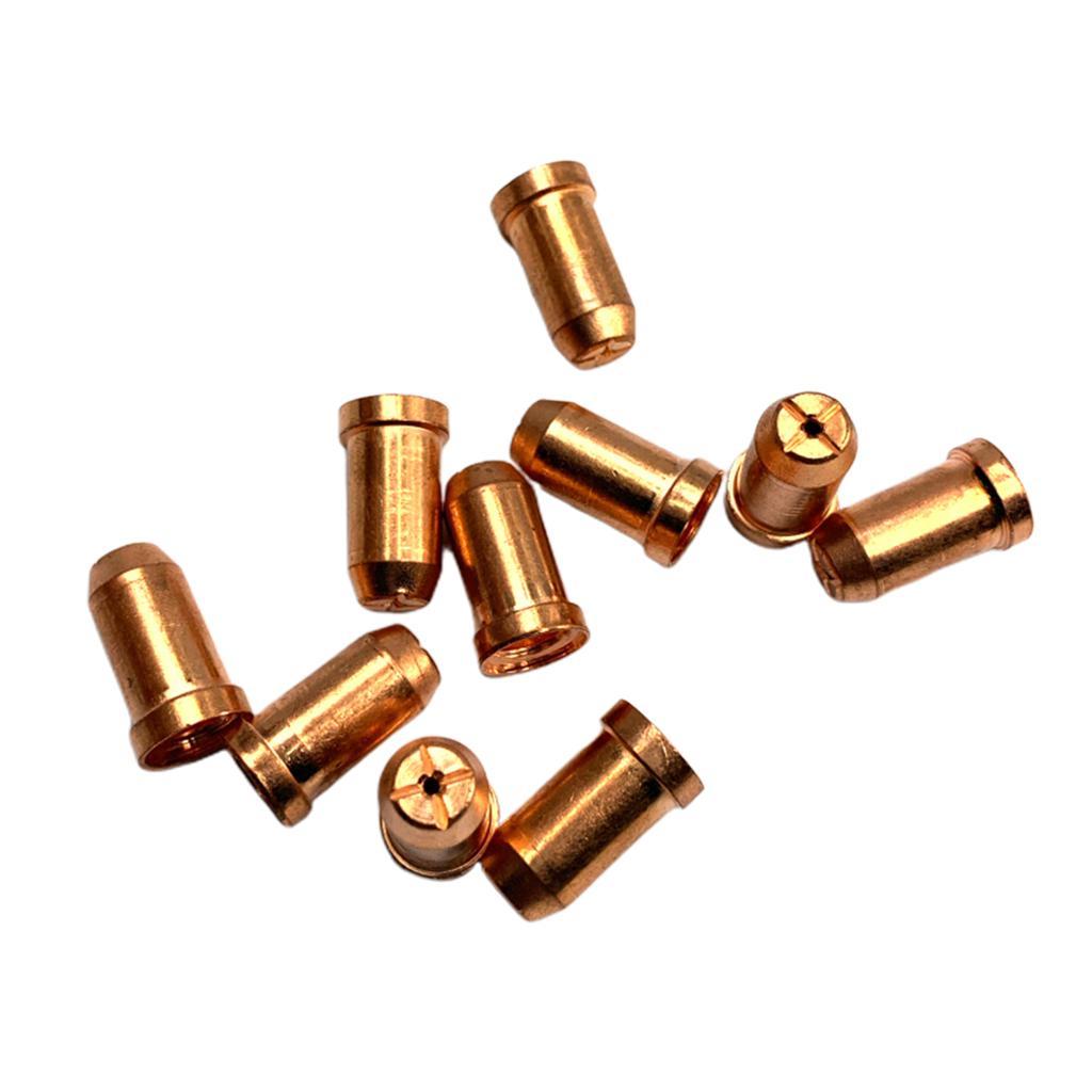 10x Plasma Cutting Nozzle For Plasma Consumables
