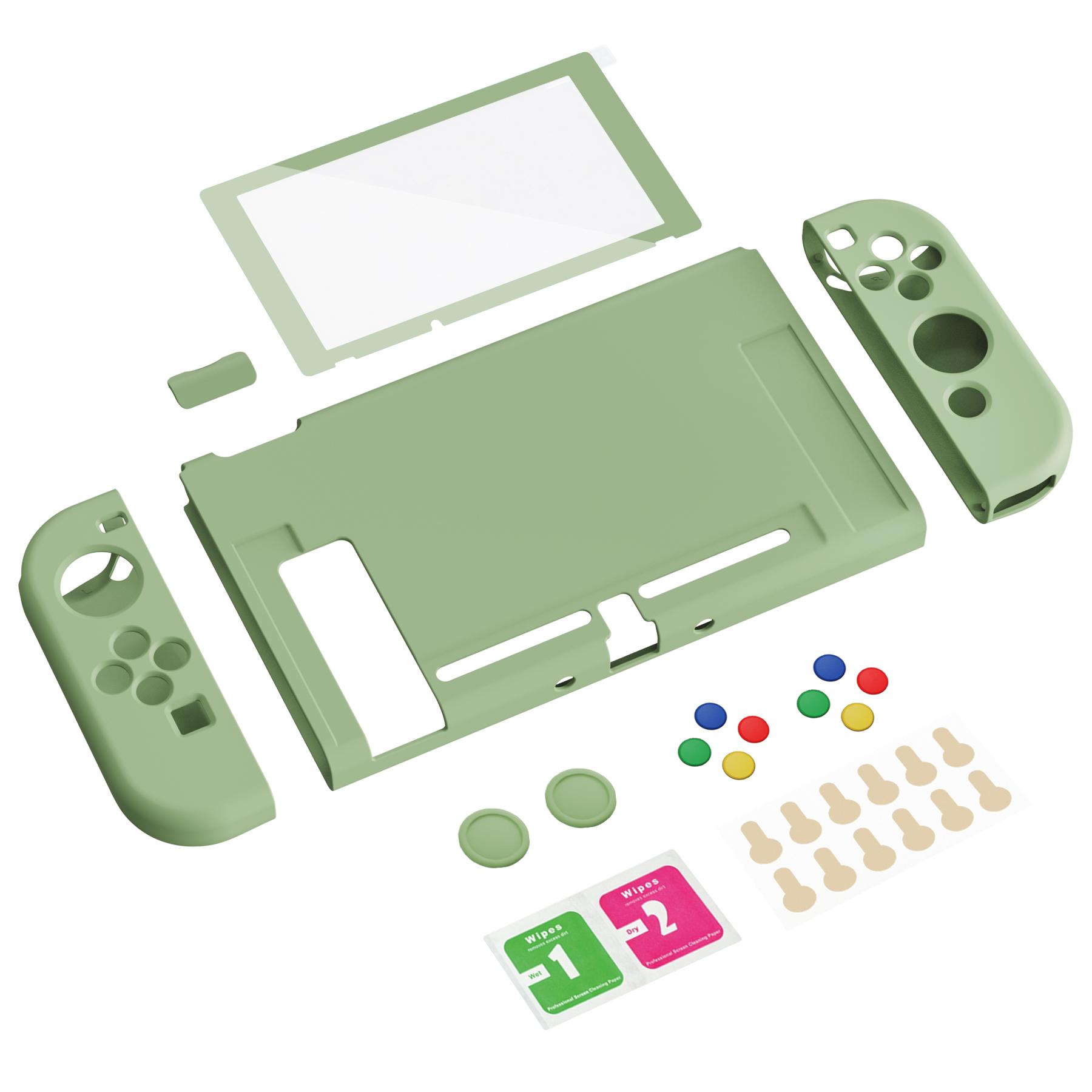 Ốp Lưng Mềm Bảo Vệ PlayVital ZealProtect Cho Phụ Kiện Nintendo Switch Có Kẹp Ngón Tay Cái