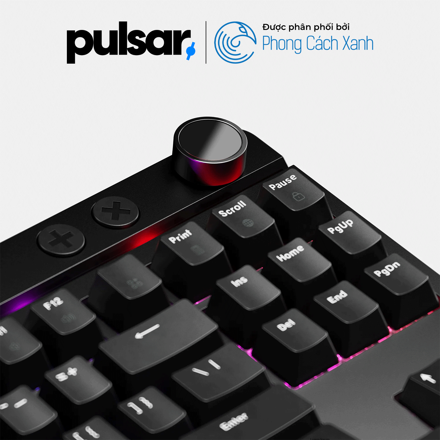 Bàn phím cơ Pulsar Xboard MS TKL ANSI - 8K Polling Rate - Hàng Chính Hãng
