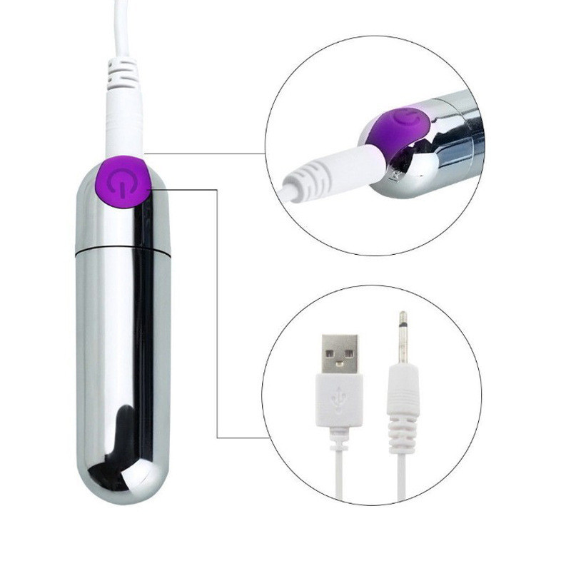 Chày Rung - Máy Rung Mini Massage Đa Điểm Cầm Tay - 12 Kiểu Rung Pin Sạc Cổng USB Tiện Lợi- Chính Hãng