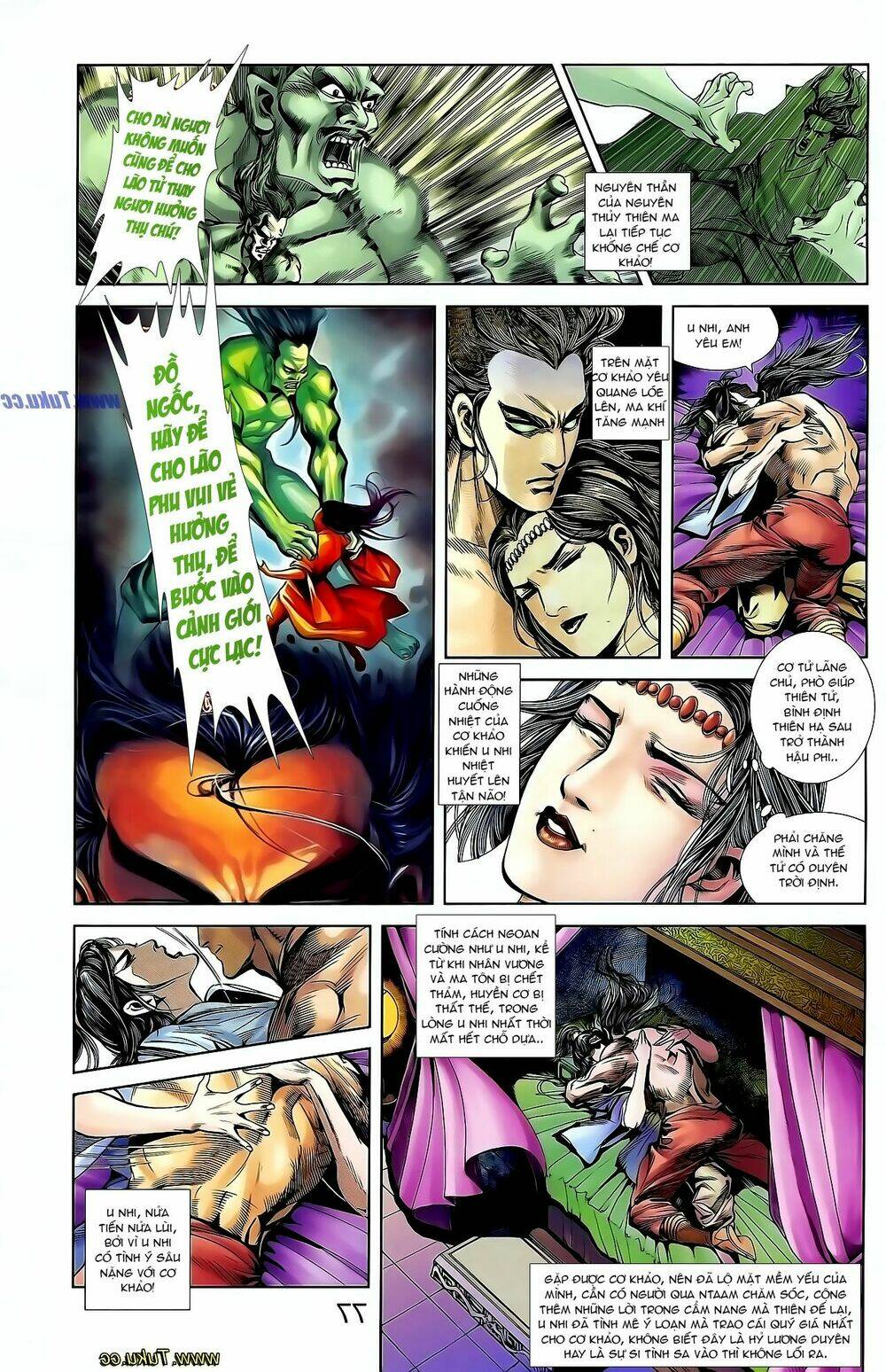 thiên tử truyền kỳ 1 - cơ phát khai chu bản chapter 128 8