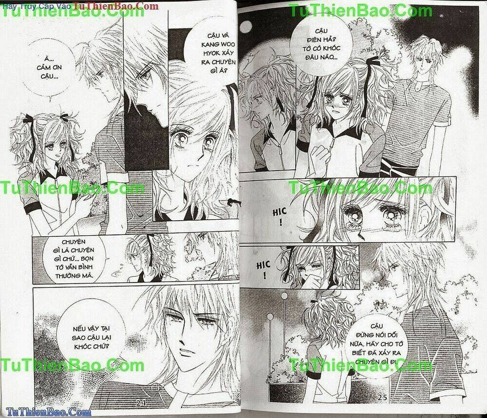 tiểu tử quậy bản đẹp - become habituated to kiss chapter 14 14