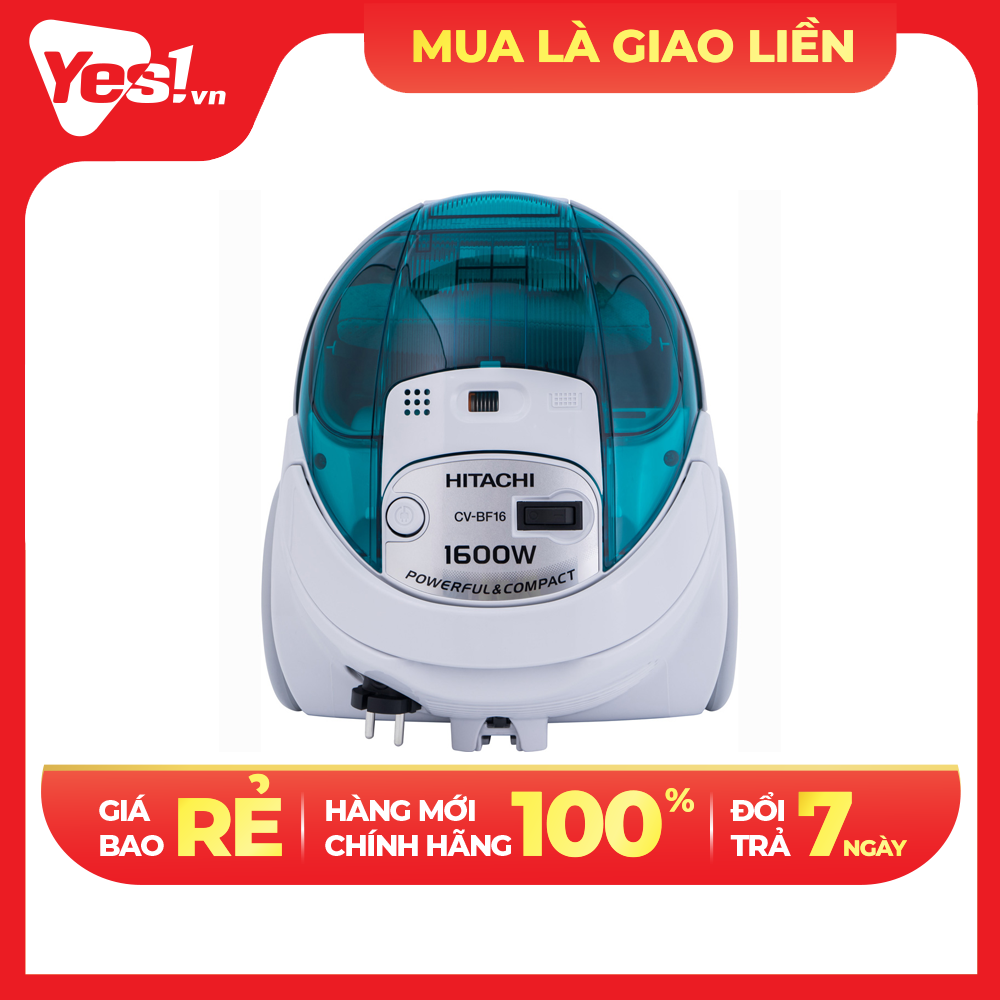 Máy hút bụi Hitachi CV-BF16 - Hàng Chính Hãng - Chỉ Giao Hồ Chí Minh