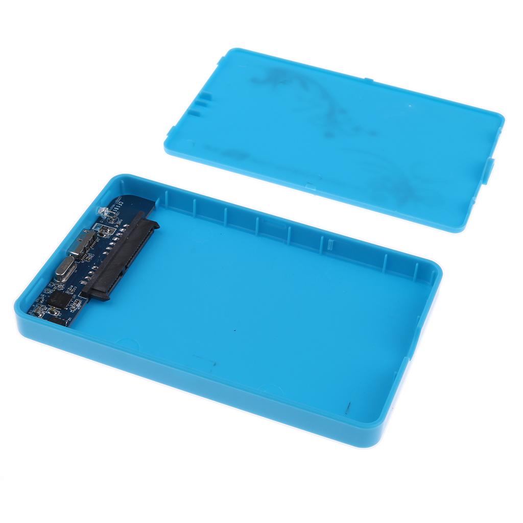 2.5'' 7.5/9.5mm SATA Hard Disk SSD External Case Box Enclosure for Laptop#1