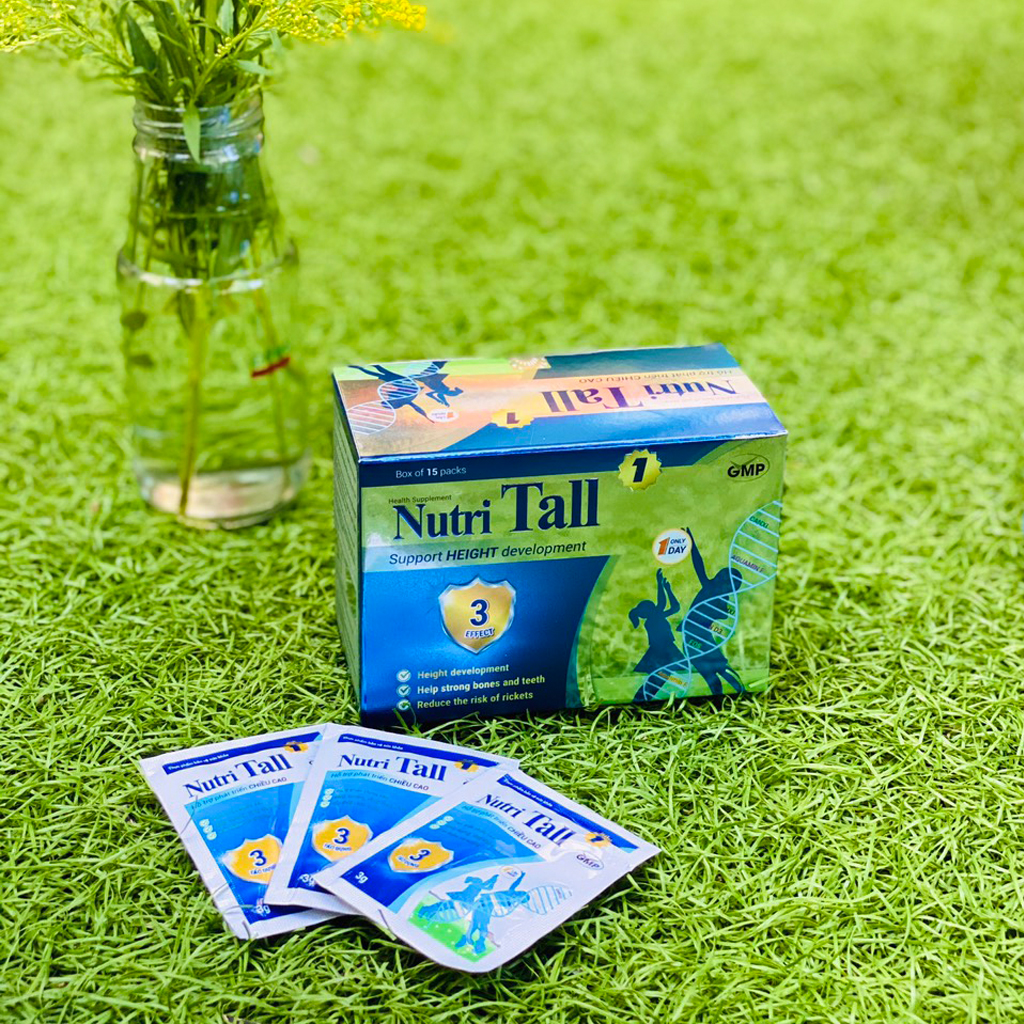 Nutri Tall 1 – Chuyên Biệt Tăng Chiều Cao Cho Trẻ Dưới 8 Tuổi