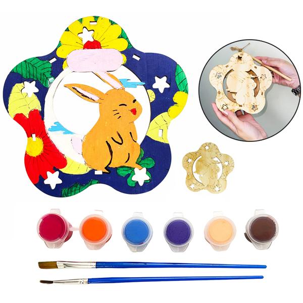 Lồng Đèn Sáng Tạo - Thỏ Ngọc Ngôi Sao - Giftbrand GB04
