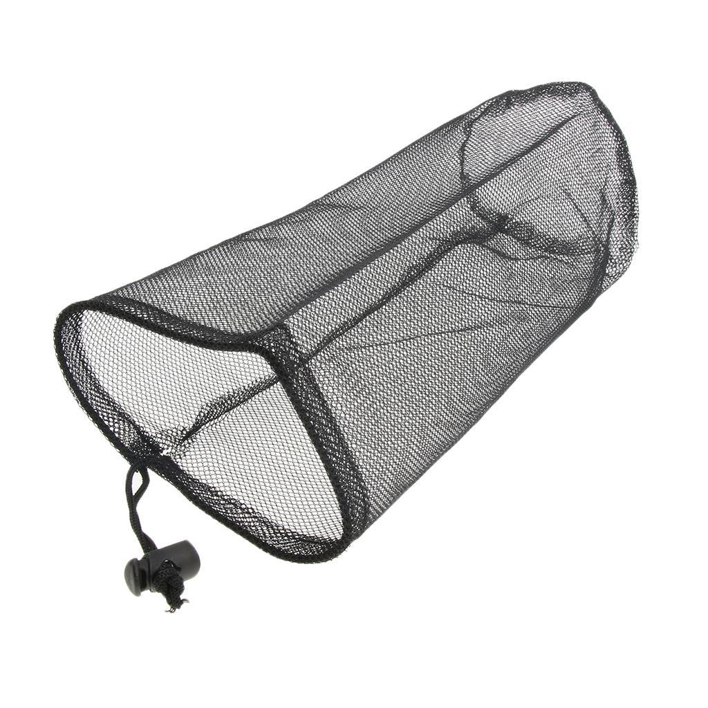 2-4pack Lightweight Mesh Stuff Sack Storage Bag Drawstring for Travel Camping