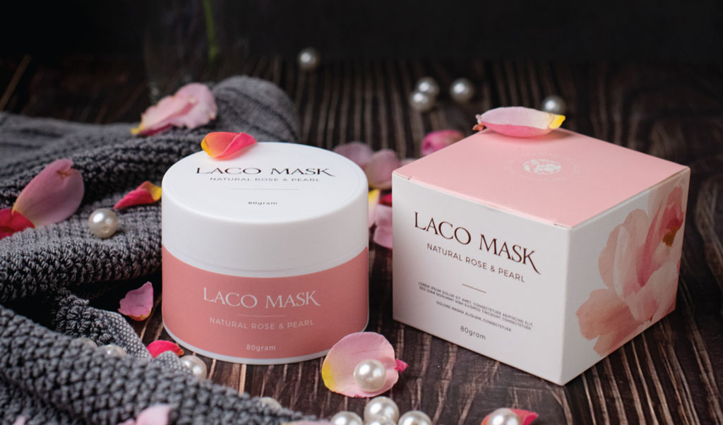 Mặt Nạ Dưỡng Da Laco Mask – Nature Rose & Pearl